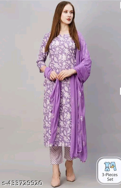 Dupatta set cotton set