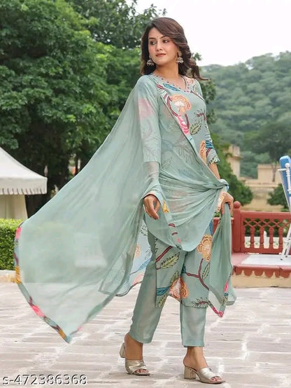 Digital printed kurta set