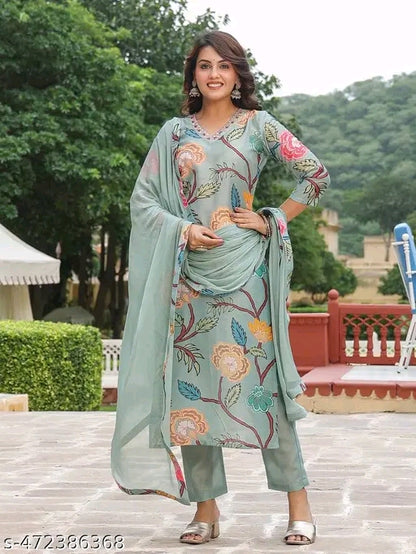 Digital printed kurta set